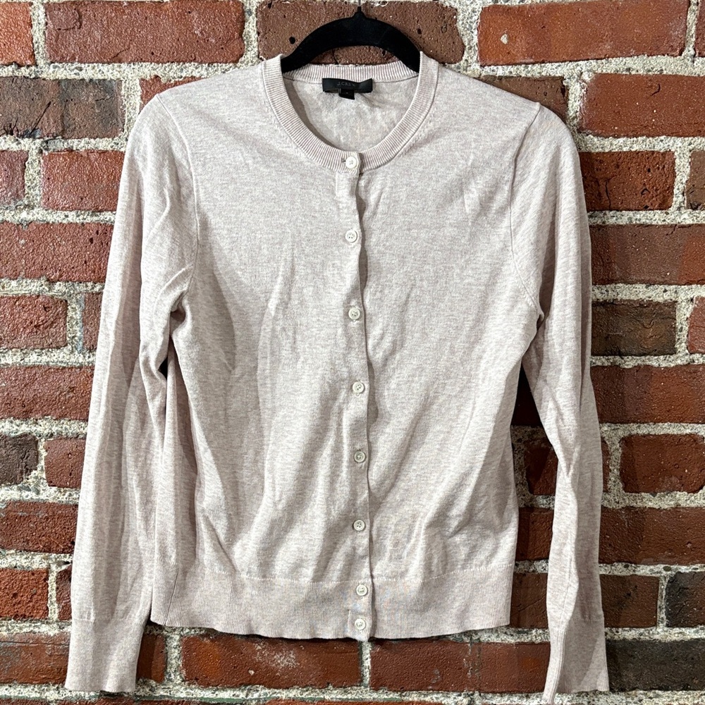 J. Crew Cream Cardigan